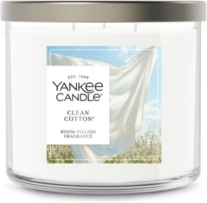 Yankee Candle Sage & Citrus, Scented Candle, 14.5oz 3-Wick Candle Jar with up to 40 Hours Burn Time, Giftable