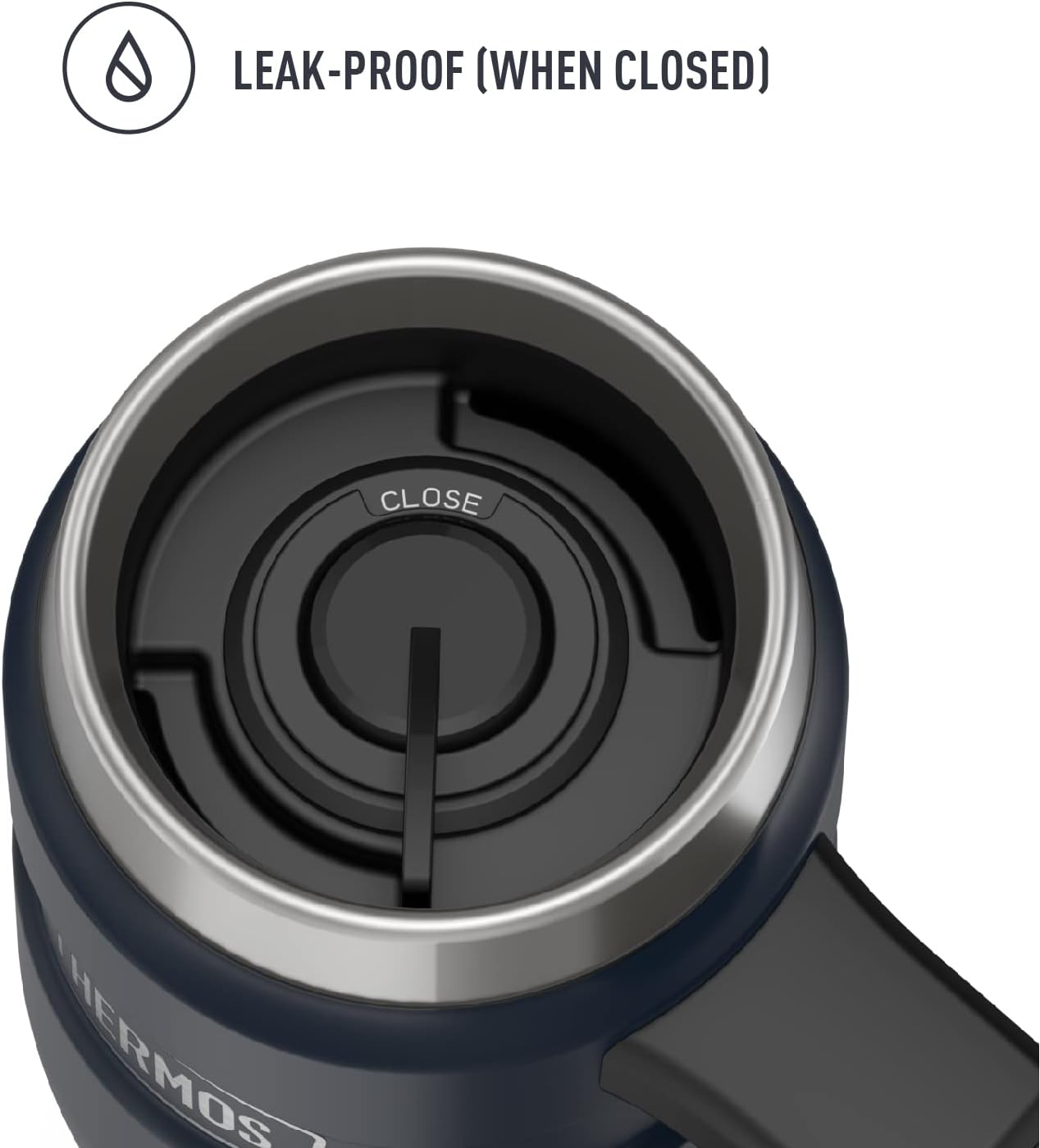 THERMOS Stainless King Vacuum-Insulated Travel Tumbler, 16 Ounce, Matte Steel