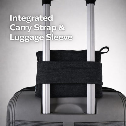 GForce Jersey Knit Travel Blanket| Packable| Fits Over Handle | Soft| Easy to Travel| Grey | Travel | Bag | Blanket |