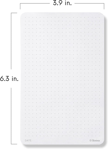 Notsu To Do List Small Desk Notepad 2 Pack 3.9" x 6.3"