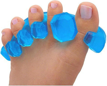 YogaToes GEMS: Gel Toe Stretcher & Separator - America’s Choice for Fighting Bunions, Hammer Toes (Size Small fits Shoe Sizes W: 7 and Over/M: 7 and Over) Sold as Pair
