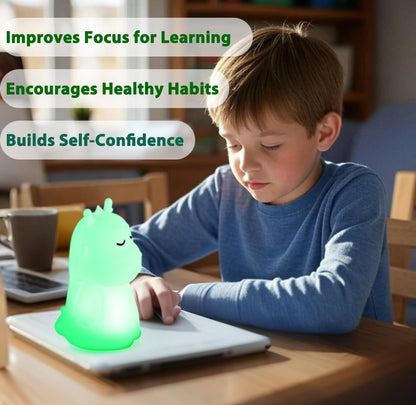 Breathing Loong Guided Visual Breathing Light for Mindfulness Relief | Relaxation Tool | Focus Meditation Device & Calming Night Light | Ideal for All Ages, Home & School Use (Loong)