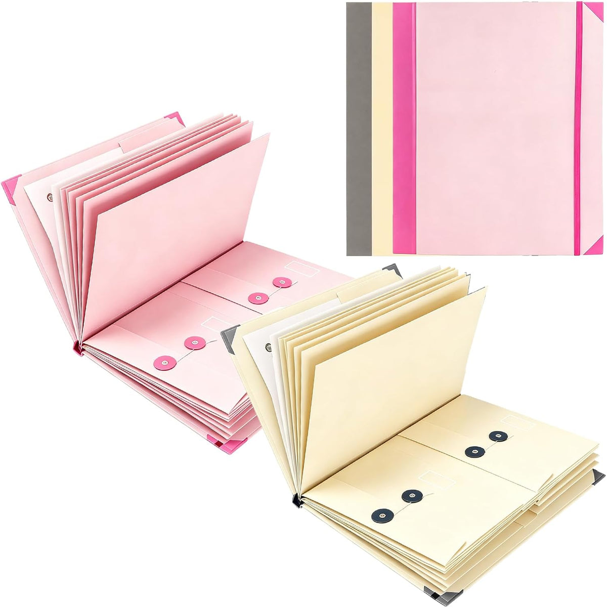 in Case I Die Binder with Labels – Important Document Organizer for Families, End of Life Planner & Estate Planning Folder for Final Wishes, Medical & Home Records (Pink)