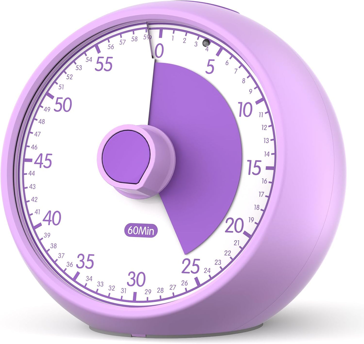 Visual Timer for Kids 60-Minute Countdown Timer with Optional Alarm, Focus Tool for ADHD & Autism, Time Management for Homework, Chores, Office, Kitchen, Teaching & Study Routines (Pink)