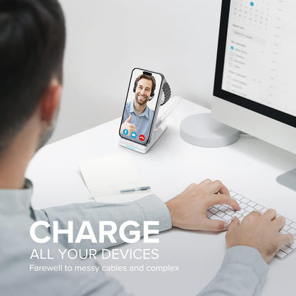 3 in 1 Fast Wireless Charging Station for Multiple Apple Devices
