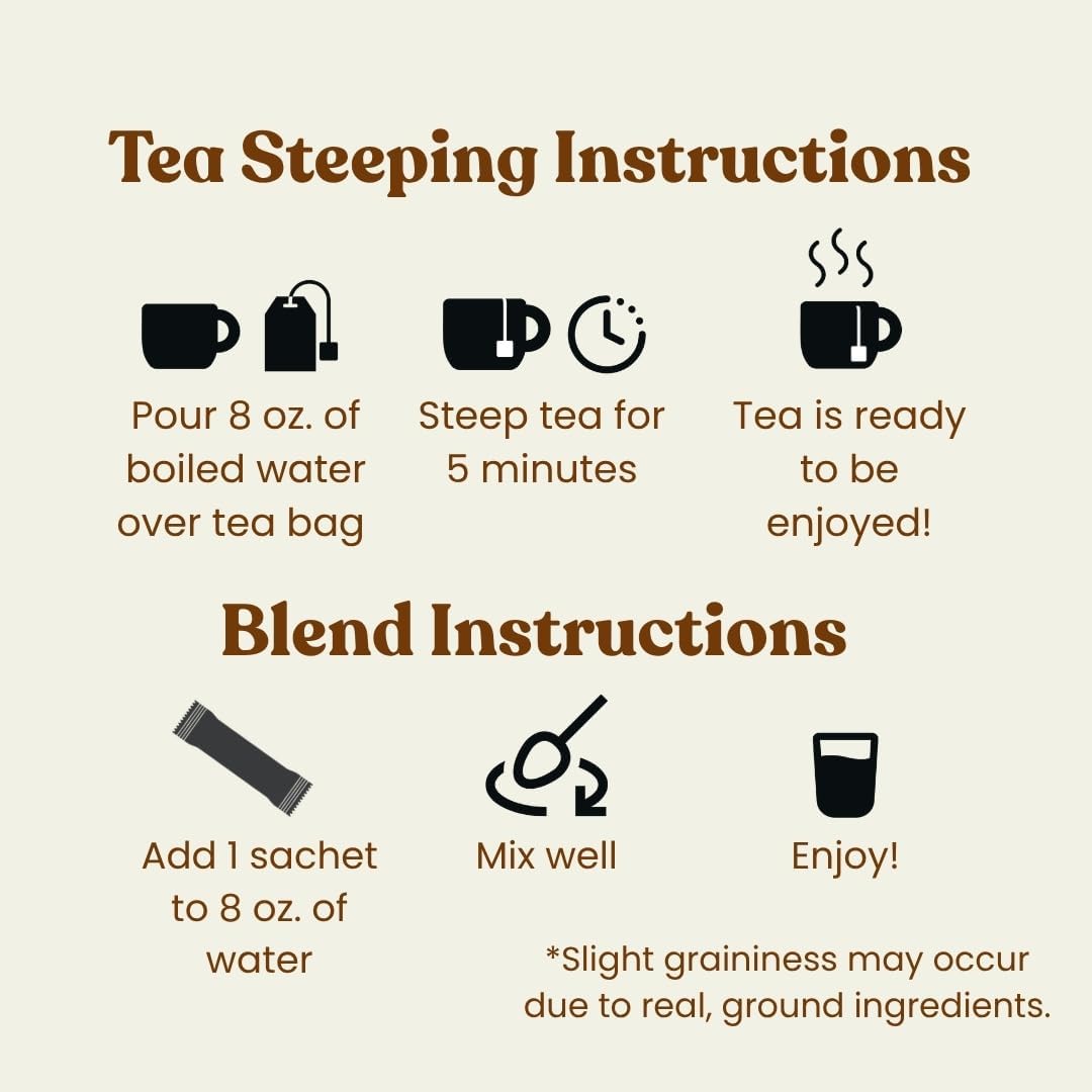 Kappah Organic Fennel Tea Bags and Powder Sachets - Supports Digestion and Reduces Bloating - Caffeine Free Stomach Ease Herbal Tea - Real Ground Herbs - No Fillers