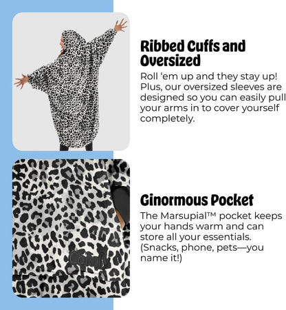 THE COMFY Dream | From Shark Tank | Patented | No Sherpa | Light Wearable Blanket Hoodie | Gift for Women & Men | One Size