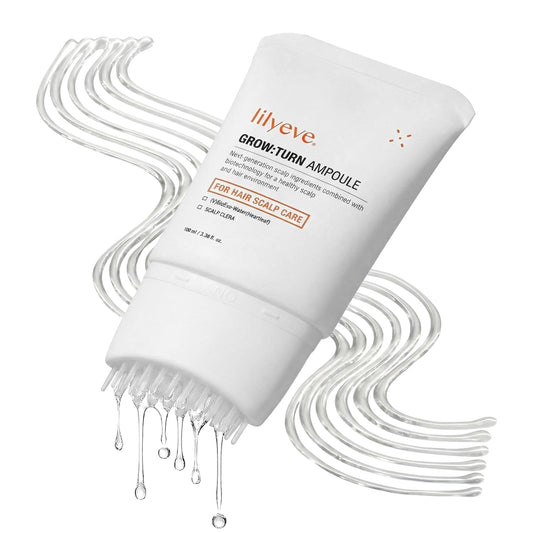 lilyeve GROWTURN Exosome Hair Growth Serum with Built-In Brush, 3.38 fl oz