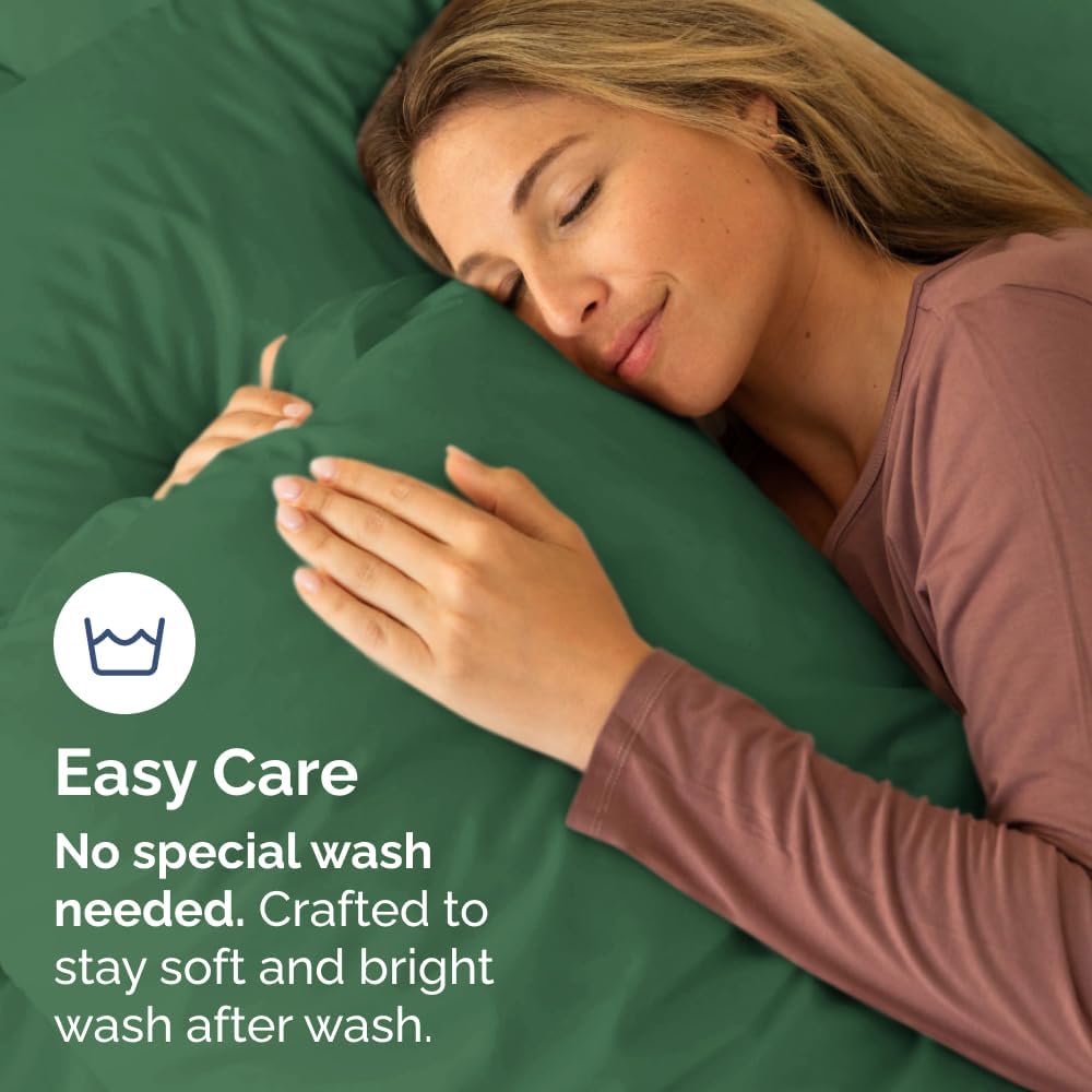 Standard Pillow Cases Set of 10 - Ultra Soft Hotel Quality Pillowcase Covers - Comfy, Cozy & Wrinkle Free - Shrink, Stain and Fade Resistant - Machine Washable Pillow Protectors - 10 Pcs Set - White - Colors B