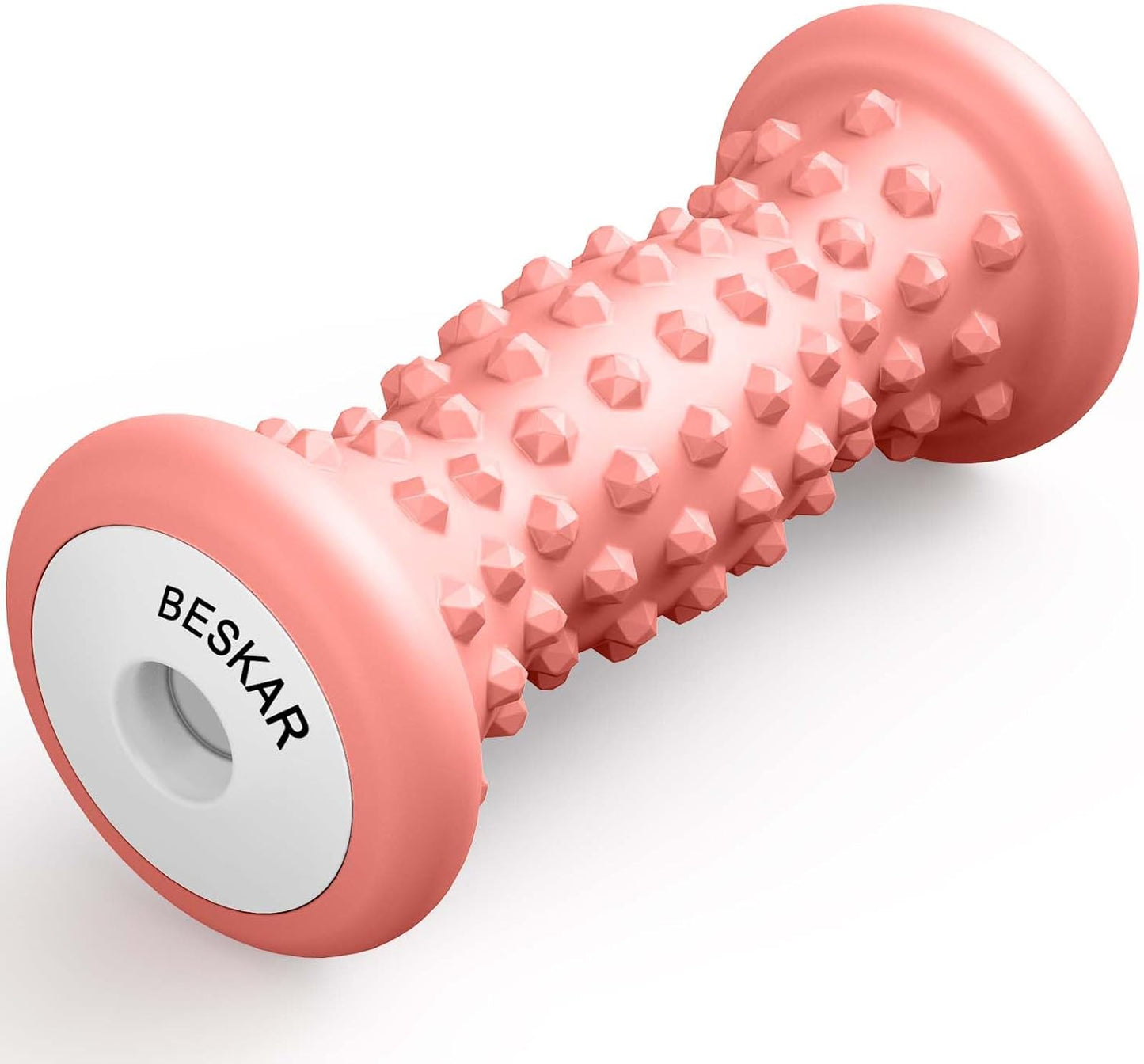 BESKAR Foot Massage Roller for Plantar Fasciitis Relief, Portable Reflexology Tool Pressure Point Massage Rollers, Deep Tissue Massages for Relieving Feet Arch Heel Pain, Myofascial Pain Syndrome