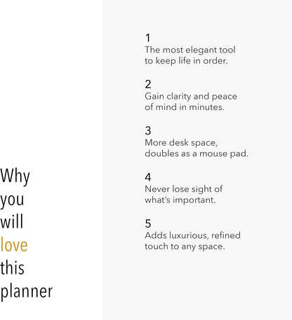 Daily Planner Notepad, A4, 52 Sheets, Undated,Time Blocking,Hourly Schedule