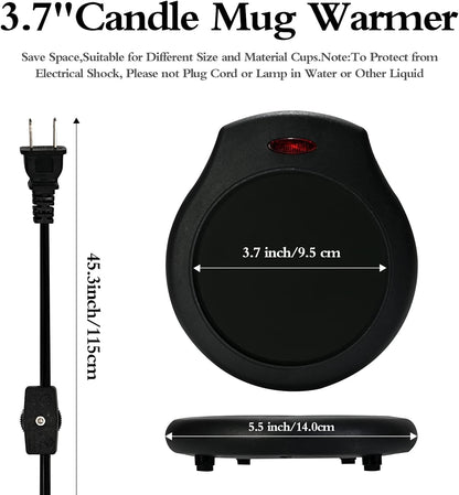 ASAWASA Candle Warmer for Large Jar, Coffee Mug Warmers