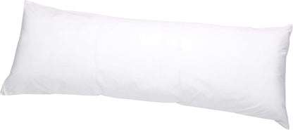 Amazon Basics Standard Breathable 100% Cotton Hypoallergenic Pillow Protector with Zipper, Machine Washable, White, 27 x 21 Inches, Pillows Not Included
