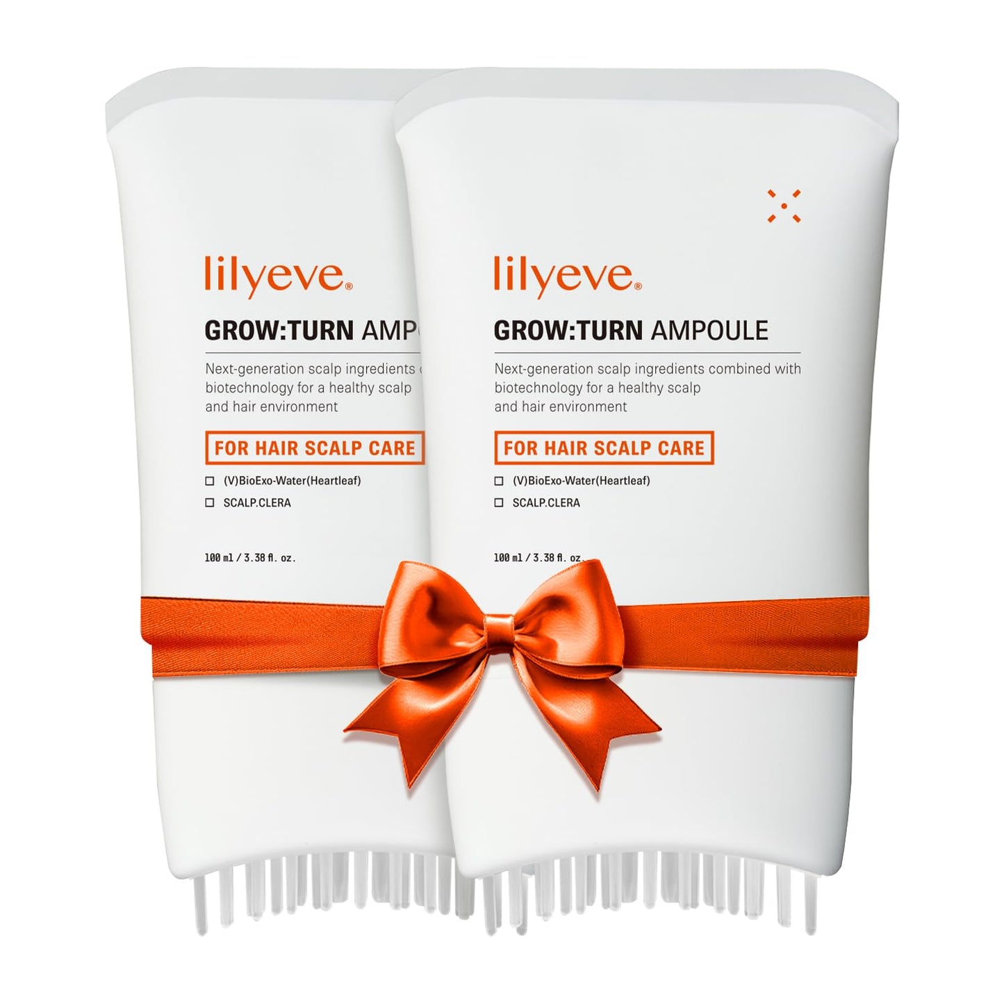 lilyeve GROWTURN Exosome Hair Growth Serum with Built-In Brush, 3.38 fl oz
