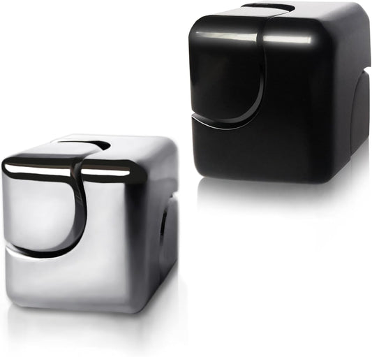 Fidget Spinner Toys Cube Adults Metal Fidgets Cool Stuff Desk Gadgets Office Toy for Teen Boy Small Anxiety Figette Sensory Toy ADHD Tool Fingears Figet Stress Gifts Easter Basket Stuffers Teen Boys