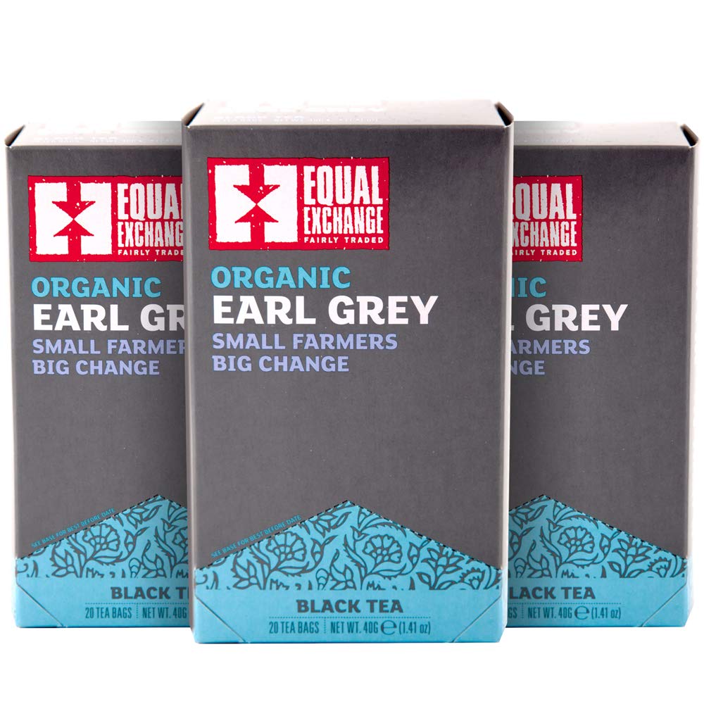 Equal Exchange Organic Earl Grey Tea, 20-Count (Pack of 3)