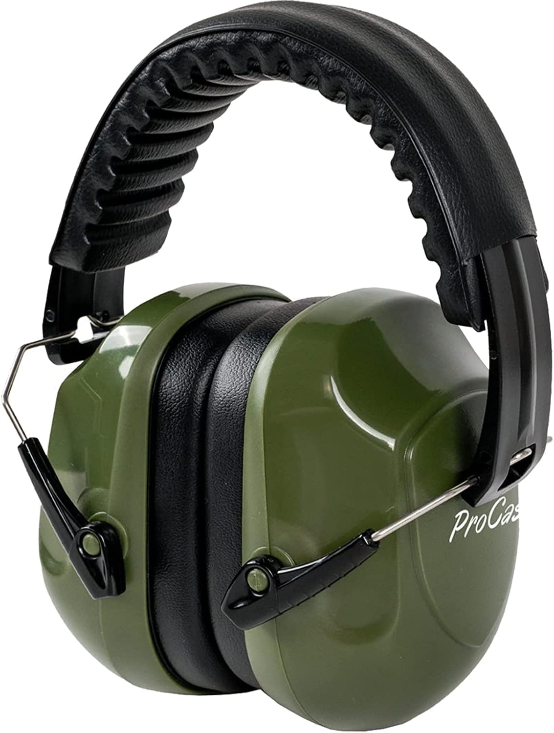 ProCase NRR 28dB Noise Reduction Ear Muffs, Foldable Adjustable Passive Noise Cancelling Headphones for Adults Kids Autism, Hearing Protection for Shooting, Construction, Mowing, Studying -Black - Colors A