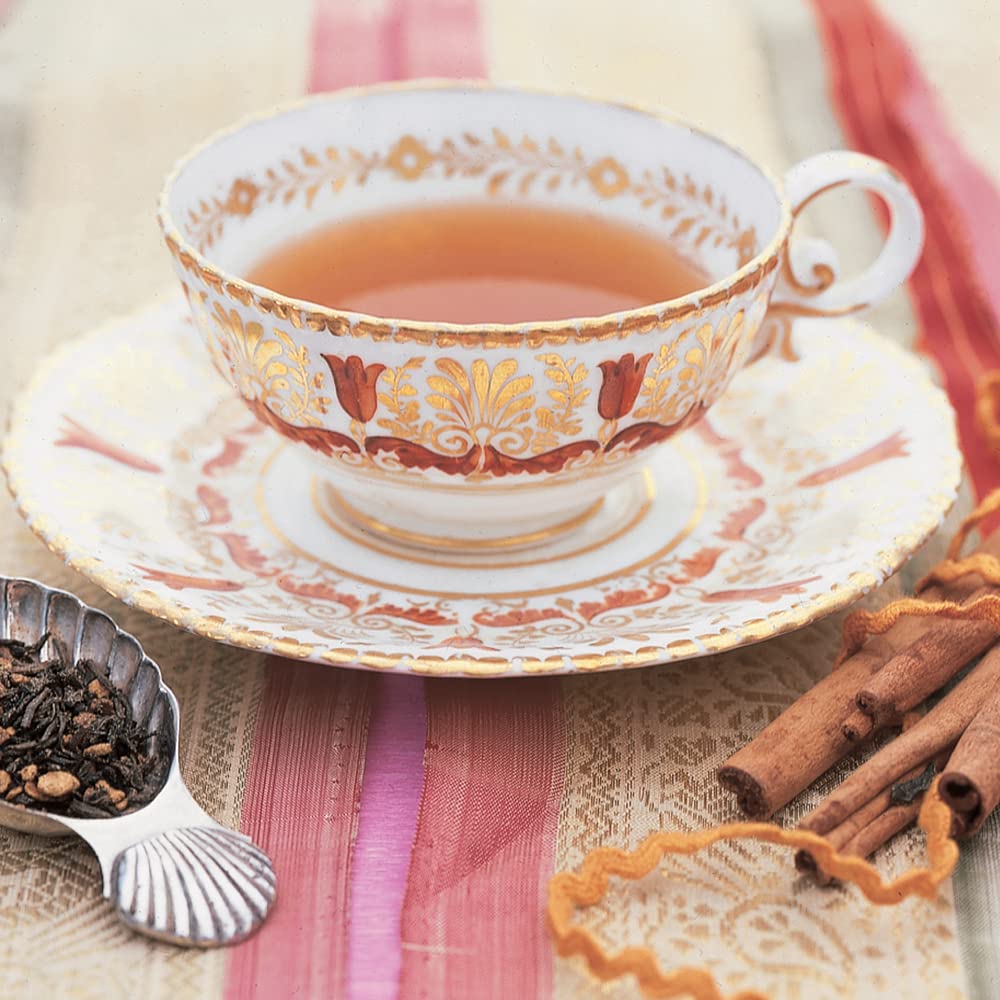 Harney & Sons Hot Cinnamon Spice Black Tea Sachets, 50 Count