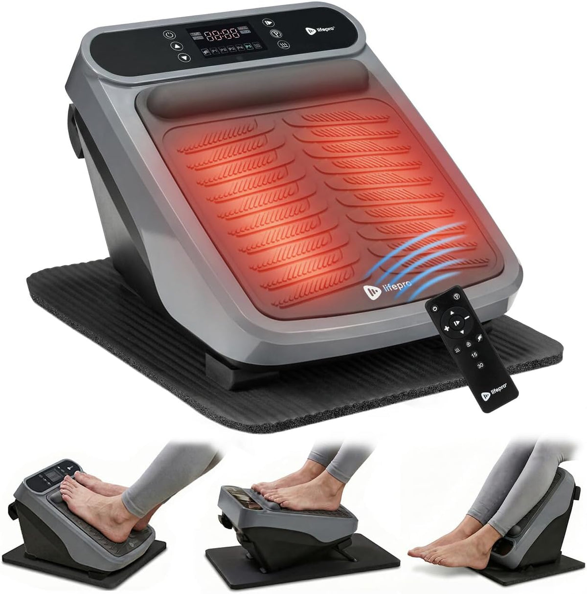 LifePro VibraFlow Feet Massager Electric Comfort & Circulation Support