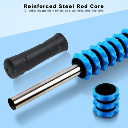 ZanLLW Muscle Roller Stick, Deep Tissue Massage Stick for Athletes, Therapy Muscle Stick for Runners, Lipo Stick for Relief Muscle Soreness, Fascia, Trigger Points, Help Calf, Leg, Back Recovery
