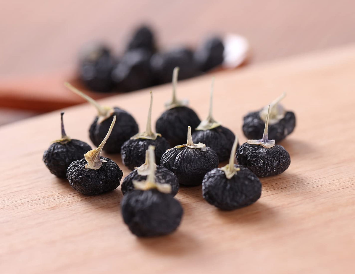 Premium Dried Black Goji Wolfberry tea-8Oz/227g,100% Natural 黑枸杞 & No Additives Goji Berry.