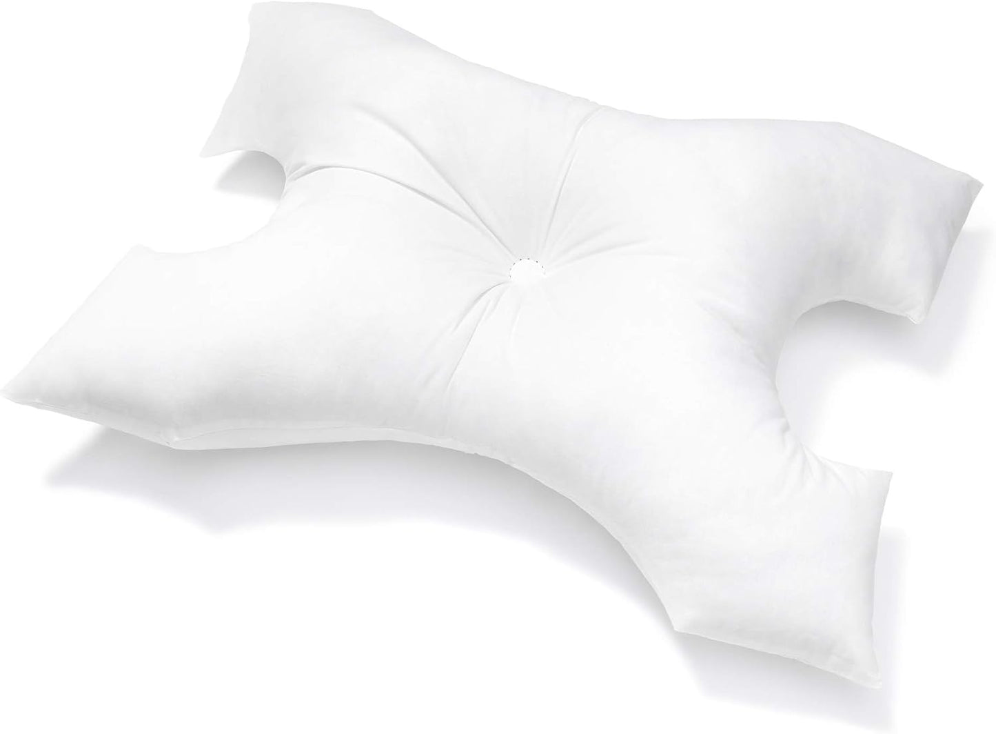 CPAP Pillow by Pillows with a Purpose - Standard Size - Unqiue Design with Contoured Cut-Outs - Hypoallergenic with Cover Included