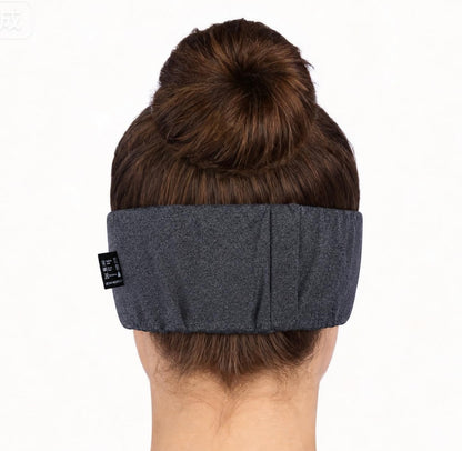 ALASKA BEAR Sleep Mask for Side Sleepers Patented Design, Cup-Shaped and Extra-Soft, 100 Blackout Eye Mask Shades Cover for Men and Women Home or Travel, Machine Washable, Black