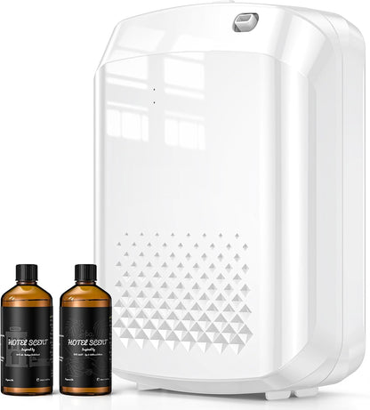 XEITIN Waterless Essential Oil Diffuser 3000 Sq.Ft Coverage for Large Home Hotel Office, 400ml Cold Air Scent Machine, Bluetooth App Control, No-Noise Aroma Diffuser Wall Mount Gift for Her