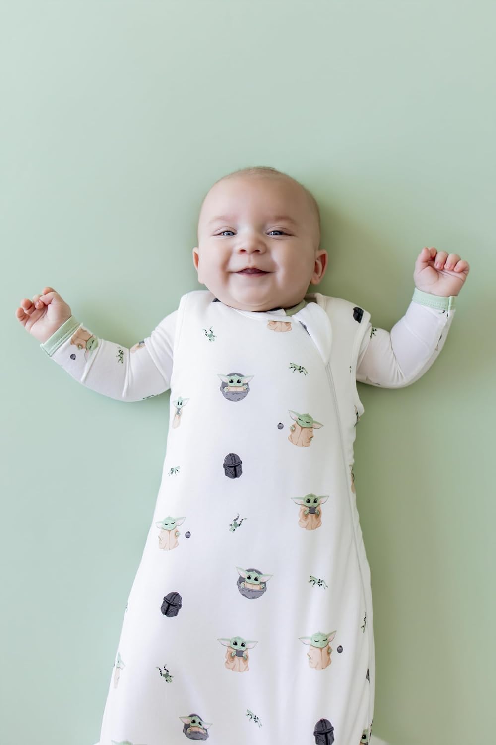 KYTE BABY Sleep Bag 1.0 TOG, Rayon Made From Bamboo Wearable Blanket, Dual Zipper For Infants And Toddlers Nursery Essentials