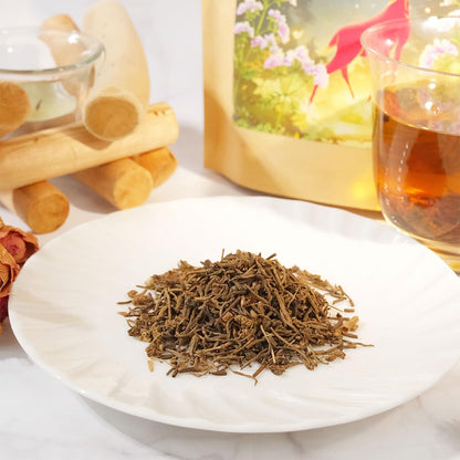 WT WEETEE Valerian Root Tea Loose Leaf 8oz, Caffeine-free for Night & DIY