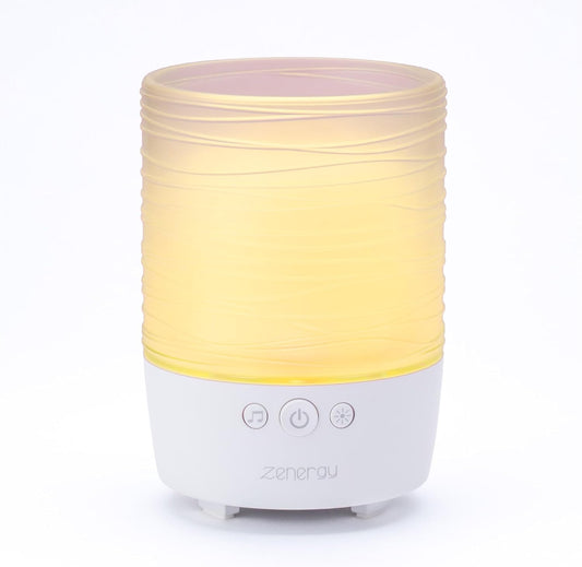 iHome Zenergy Candle Portable Bluetooth Sound Machine with Meditative Light and Sound Therapy, Candle with Candle Effect and Breathing Guide