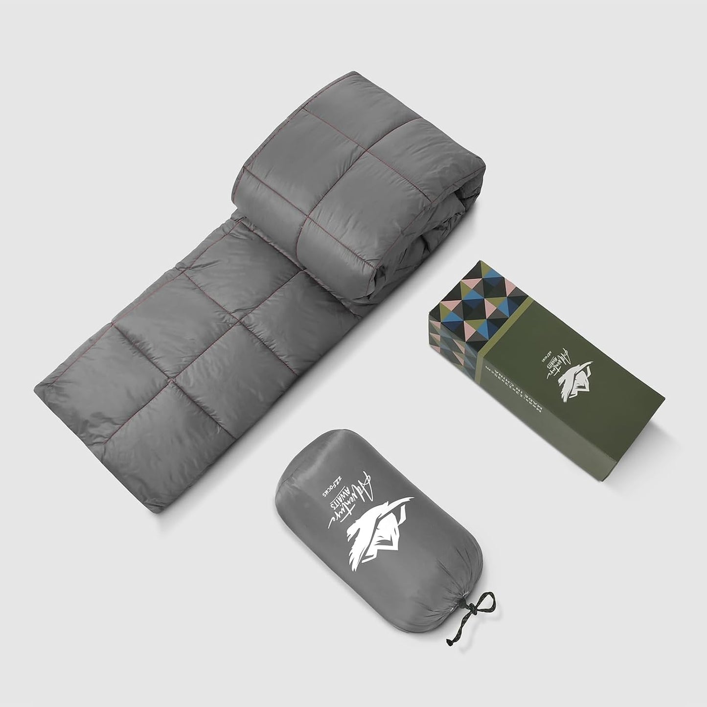 Mini Camping Blanket Lightweight Puffy Camp Blanket