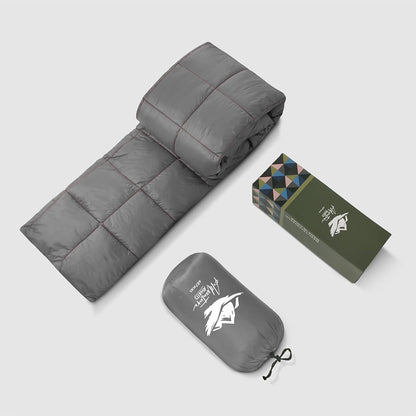 Mini Camping Blanket Lightweight Puffy Camp Blanket