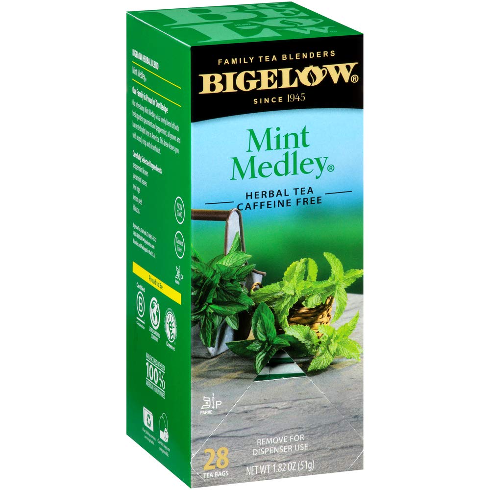 Bigelow Mint Medley Herbal Tea, 28/box