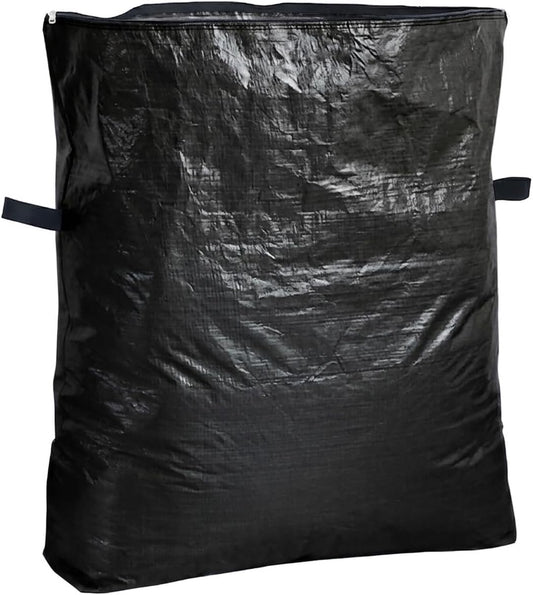 Extra Large Moving Bags with Zippers & Handles (Black)