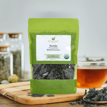 Biokoma Organic Nettle Leaf 1.76oz Urtica Dioica Tea Herb Seasonal Support