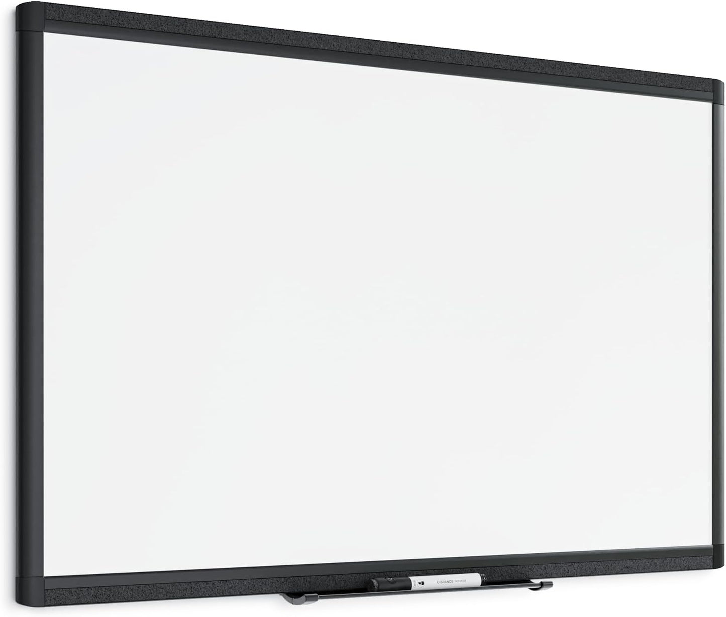U Brands Magnetic Whiteboard, White Board Dry Erase Board for Wall, 11 x 18
