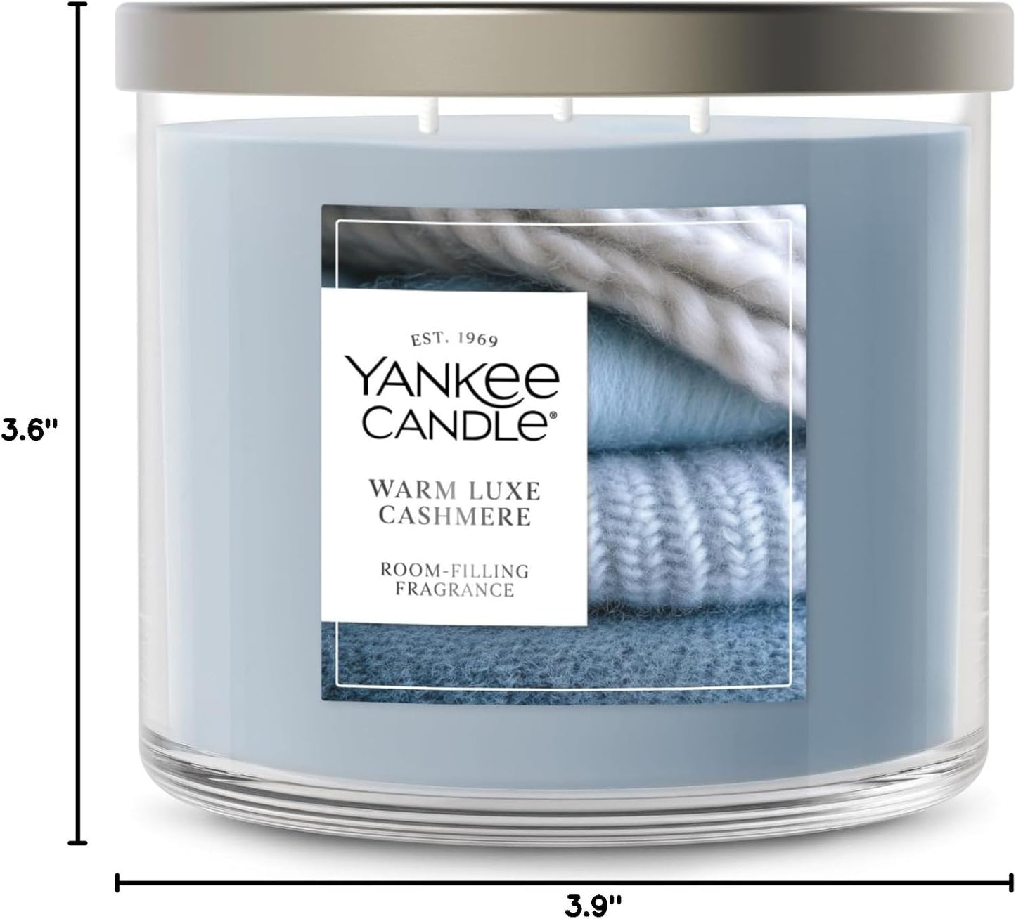Yankee Candle Sage & Citrus, Scented Candle, 14.5oz 3-Wick Candle Jar with up to 40 Hours Burn Time, Giftable