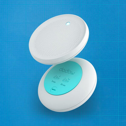 Dodow Sleep Aid Device — Fall Asleep Faster with Guided Breathing Light and Nightly Practice | Guides Included in Package | 8 & 20 Min Modes