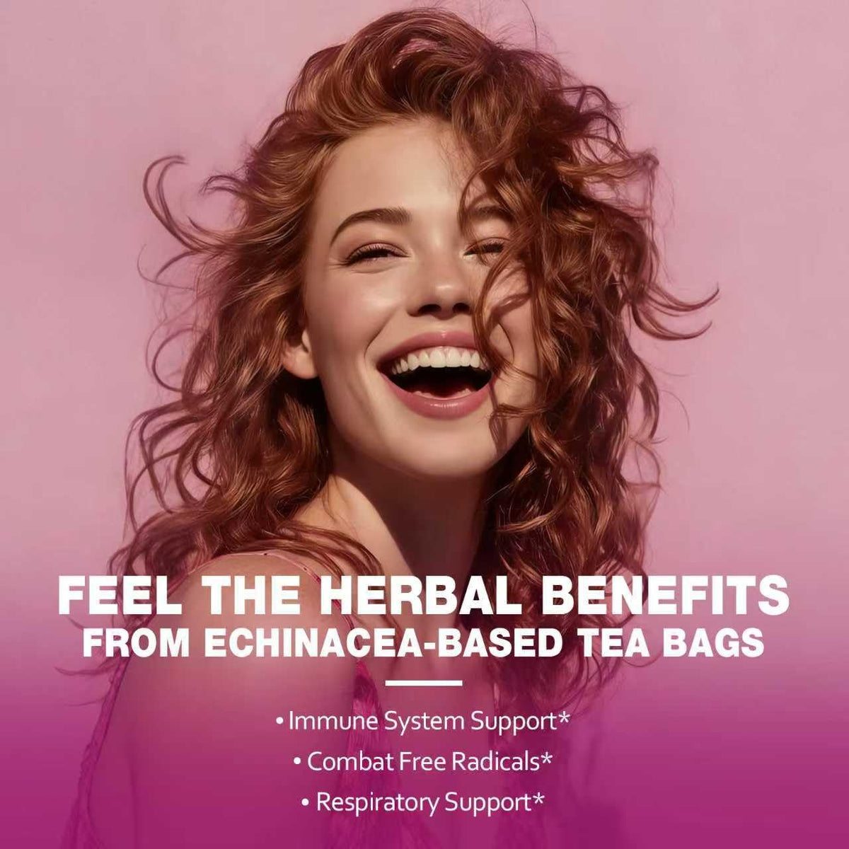 EnrychLeafo Echinacea Herb Tea with Goldenseal & Elderberry- 50bags