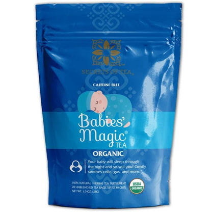 Secrets Of Tea - Babies' Magic Tea - USDA Organic, Caffeine-Free Herbal Tea Blend - (1 Pack)