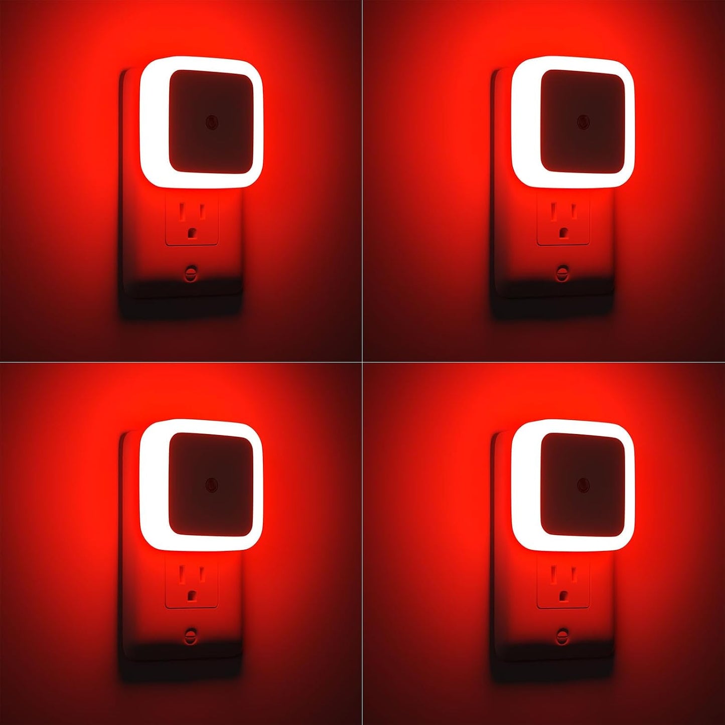 Sujeet Night Light, Night Lights Plug into Wall,Nightlight Plug in Night Light, Dusk to Dawn Night Lamp Led Night Lights for Adults Bedroom, Bathroom, Hallway (Amber)