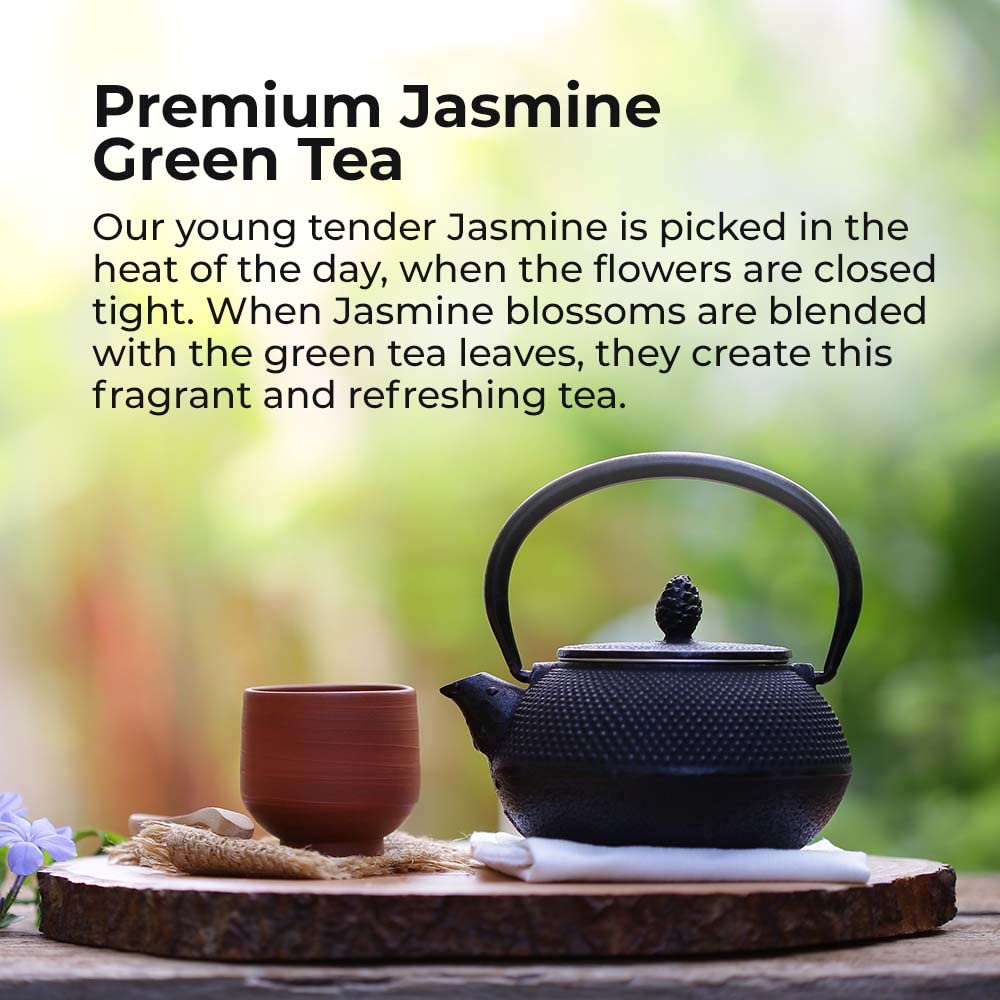 Premium Jasmine Green Tea Prince Of Peace 100 Tea Bag