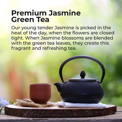 Premium Jasmine Green Tea Prince Of Peace 100 Tea Bag