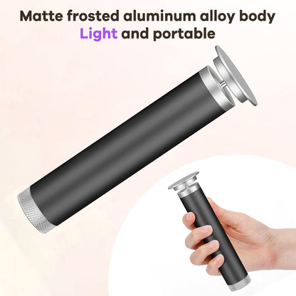 Electric Foot Callus Remover, Apply Oil,Foot File,Reusable Nano-Glass Head, Ergonomic Premium Aluminum Callus Remover for feet, Professional Foot SPA Pedicure Tool at Home