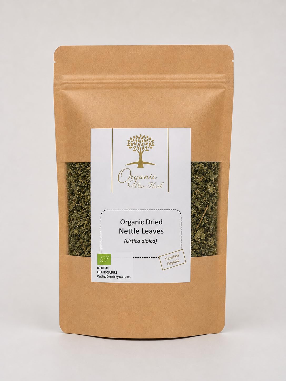 Organic Bio Herbs-Dried Nettle Leaf/Leaves - All-Natural, Premium, and Sustainable for Herbal Tea, Remedies, Crafts, and Eco-Friendly Uses(Urtica Dioica) 2 Oz.