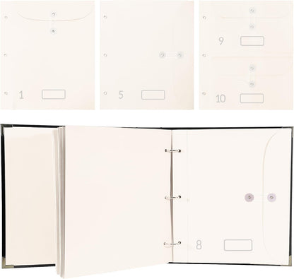 Important Document Organizer – Emergency File Folder Protect Your Family’s Legacy with 3-Ring and Label Pockets, Perfect for Home Office Filing and Gift Giving on Special Occasions