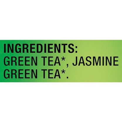 Lipton Signature Blend Green Tea with Jasmine 240-Count Tea Bags Hot or Iced Caffeinated Unsweetened Flavonoids Bioactives 40ct (6-Pack) for Tea Lovers Gift Set Specialty Tea