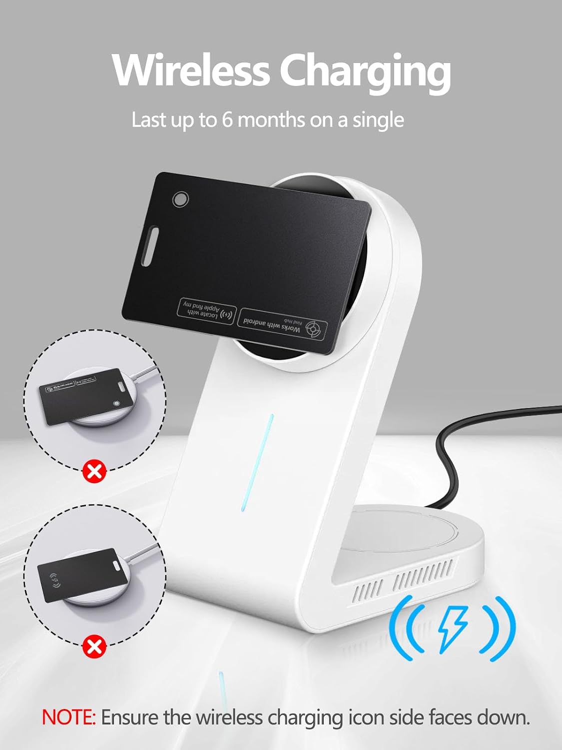 Wallet Tracker Card for Apple & Android