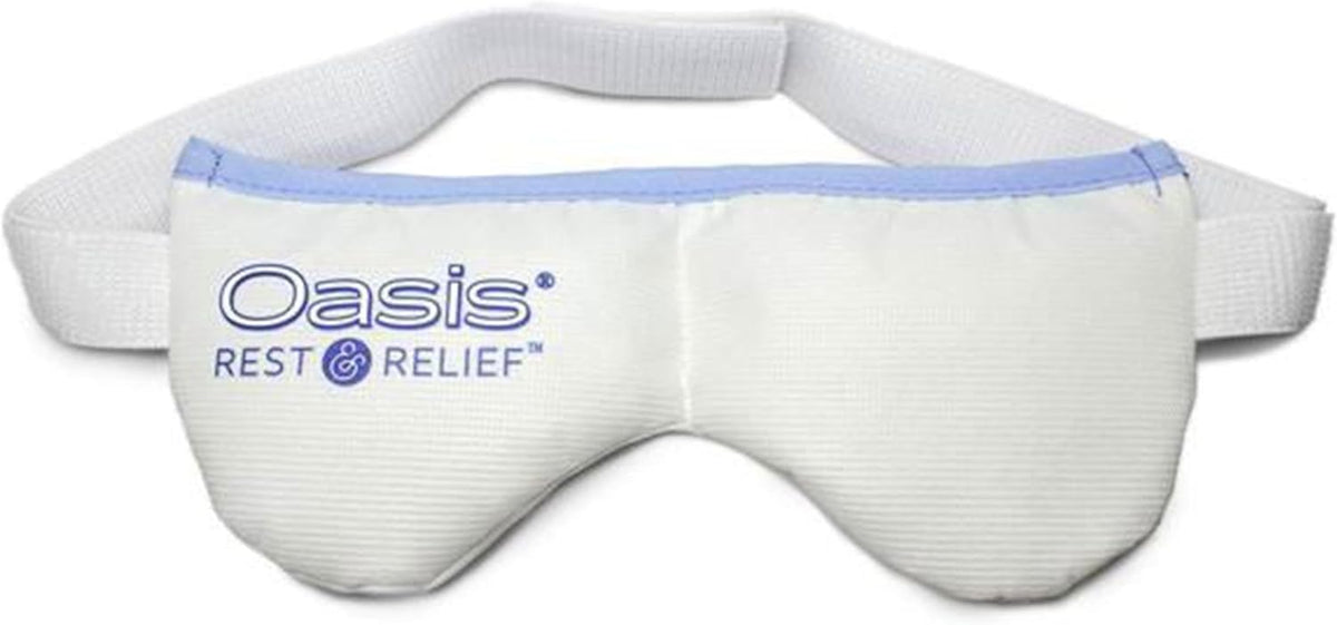 Oasis Rest & Relief Reusable Hot Cold Therapy Eye Mask